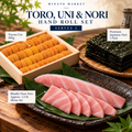 Toro & Hokkaido Uni Hand Roll Set | Japanese Sushi Night for Two