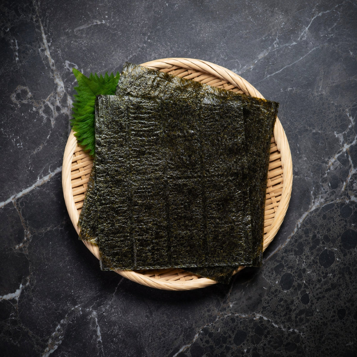 Premium Japanese-style nori seaweed sheets