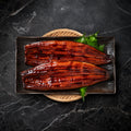 Japanese-style grilled yaki anago and unagi eel